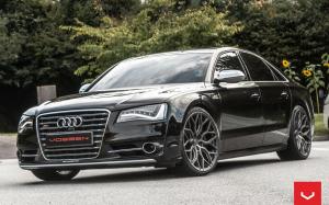 Audi S8 on Vossen Wheels (HF-2) 2018 года